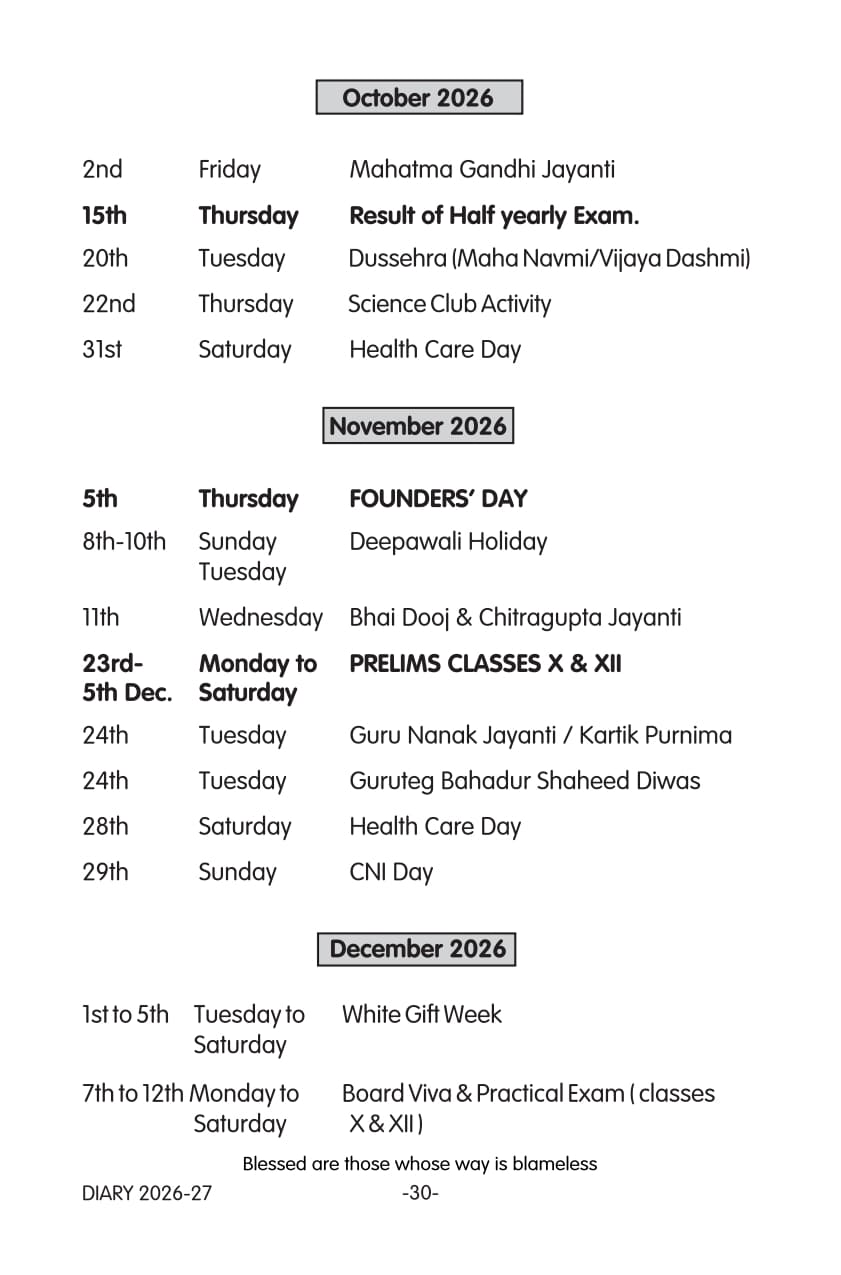 Annual Planner Page 4